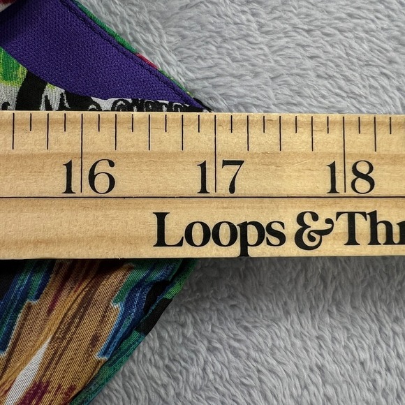 Rabbit Rabbit‎ Rabbit Designs Dress Handkerchief Hem Boho Multicolor 12 - Picture 9 of 10